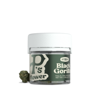 P's THC-P Flower 3.5G - Black Gorilla