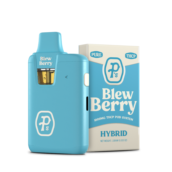P's THC-P Starter Kit 1000MG - Blew Berry