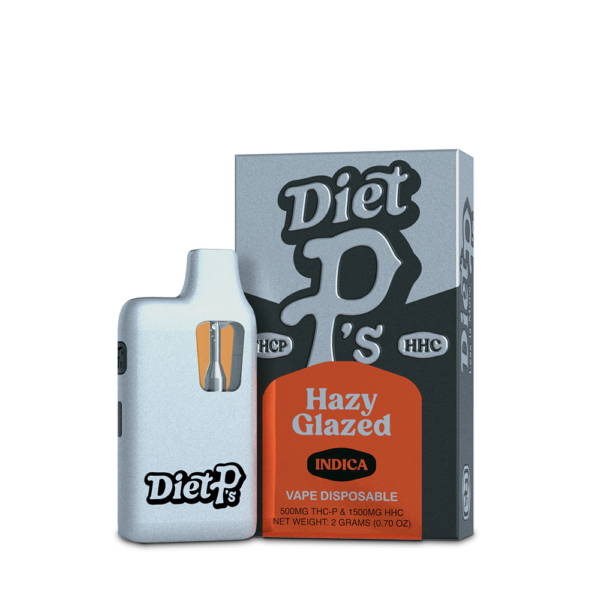 Diet P's 2000MG THC-P & HHC Disposables - Hazy Glazed
