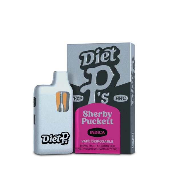 Diet P's 2000MG THC-P & HHC Disposables - Sherby Puckett