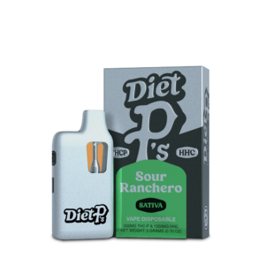 Diet P's 2000MG THC-P & HHC Disposables - Sour Ranchero