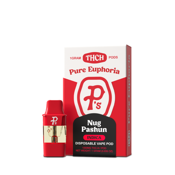 P's THC-H Replacement Pods 1000MG - Nug Pashun