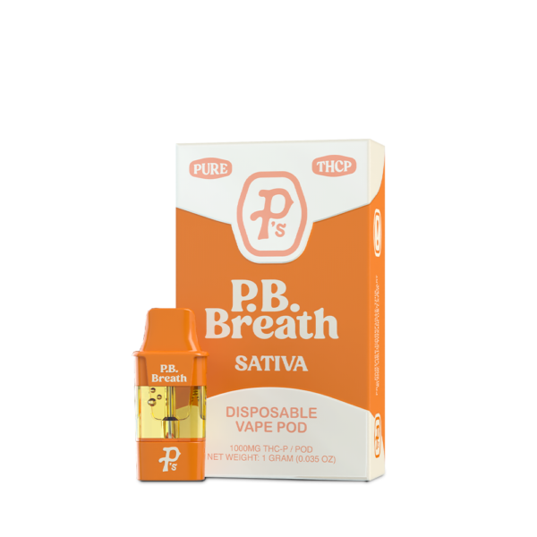 P's THC-P Replacement Pod 1000mg - P.B. Breath