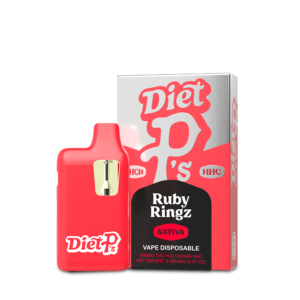 Diet P's 2000MG THC-H Disposable - Ruby Ringz