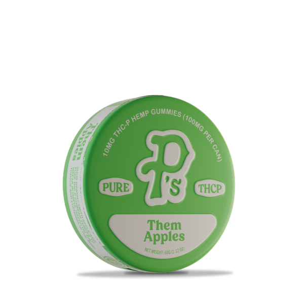 P's 100MG THC-P Gummies - Them Apples