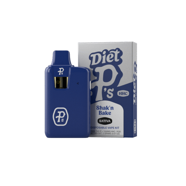 Diet P's 2000MG THC-P & HHC Starter Kit - Shak'n Bake