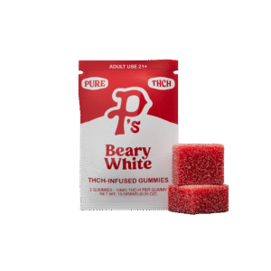 P's 20MG THC-H Gummies - Beary White