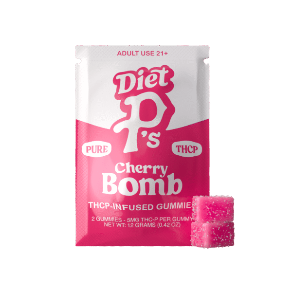 Diet P's 30MG THC-P & HHC Gummies - Cherry Bomb