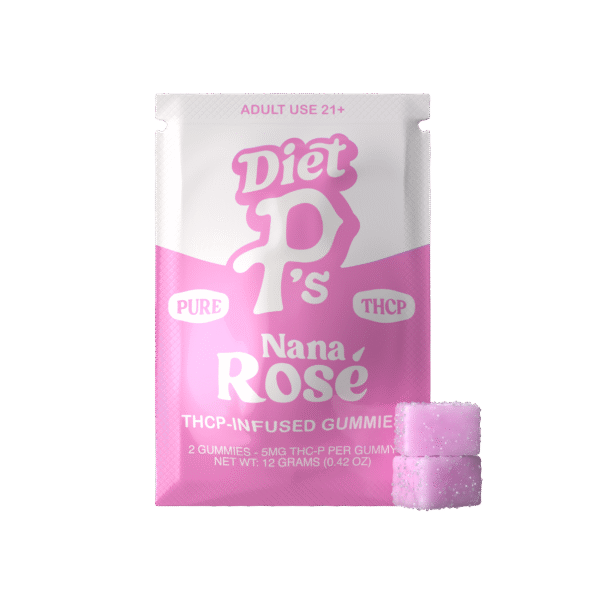 Diet P's 150MG THC-P & HHC Gummies - Nana Rose