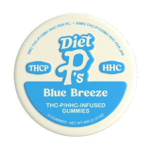Diet P's 150MG THC-P & HHC Gummies - Blue Breeze