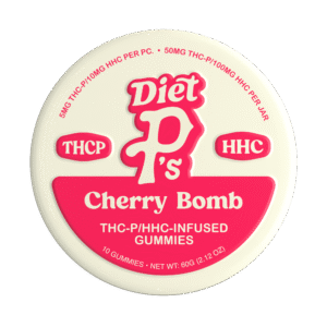 Diet P's 150MG THC-P & HHC Gummies - Cherry Bomb