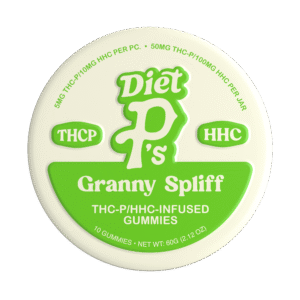Diet P's 150MG THC-P & HHC Gummies - Granny Spliff