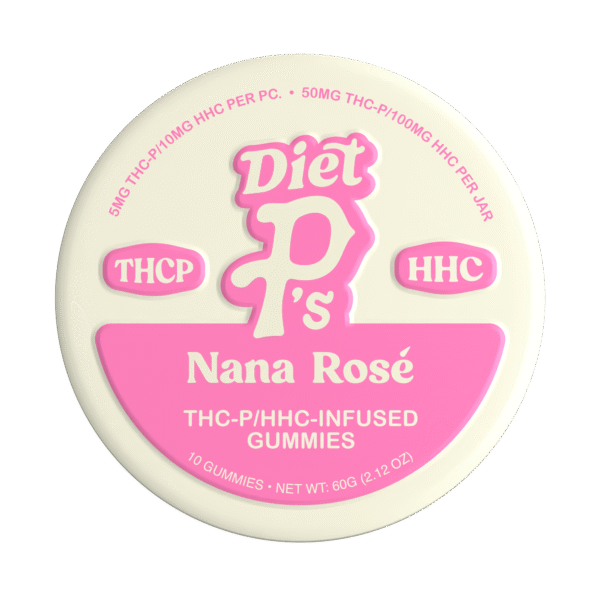 Diet P's 150MG THC-P & HHC Gummies - Nana Rose