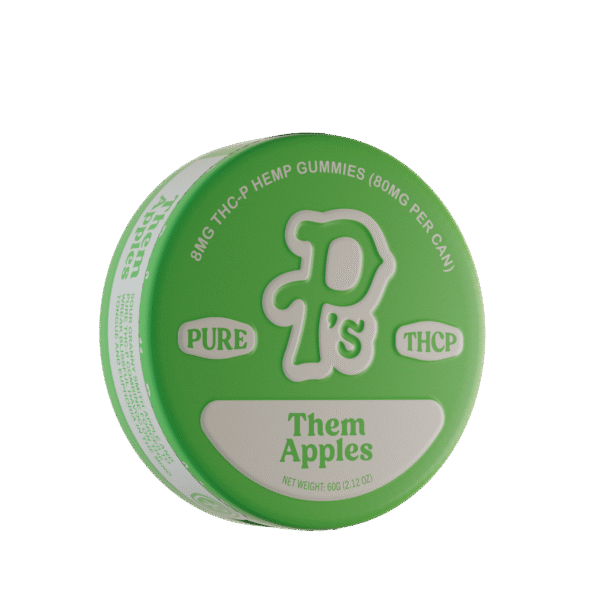 P's 80MG THC-P Gummies - Them Apples